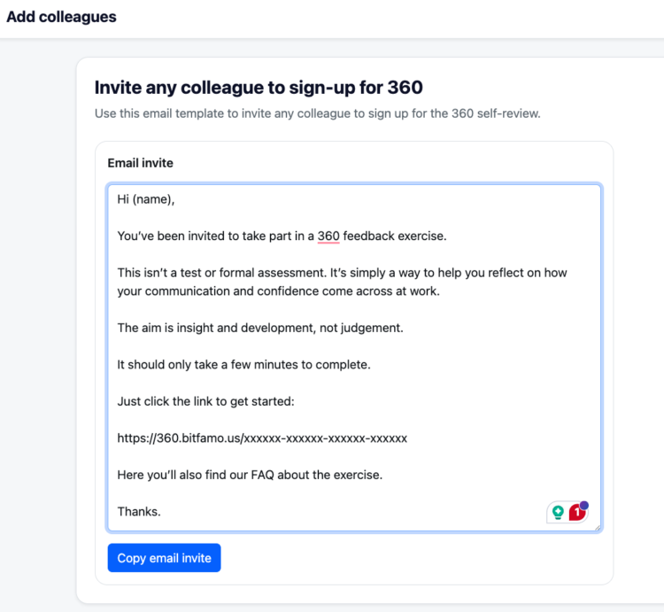 How to add a colleague to Bit Famous 360